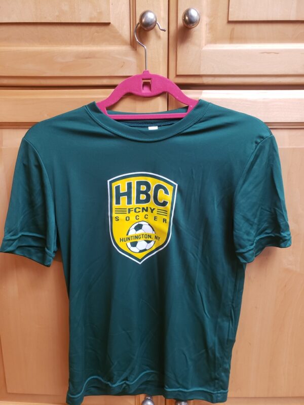 Green Short Sleeve Training Shirt