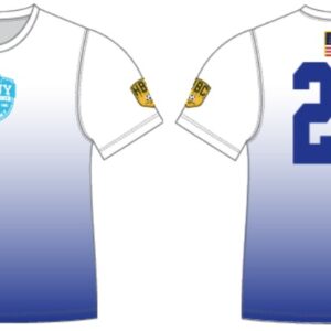 FCNY Academy White Short Sleeve Travel shirt